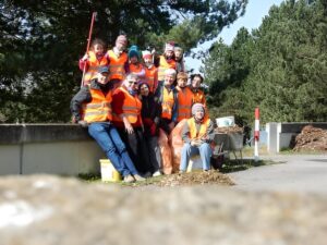 Littering Aktion / Spielplatz